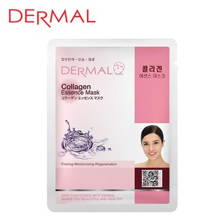Combo 10 miếng mặt nạ dưỡng da chiết xuất collagen essence mask dermal - ảnh sản phẩm 1