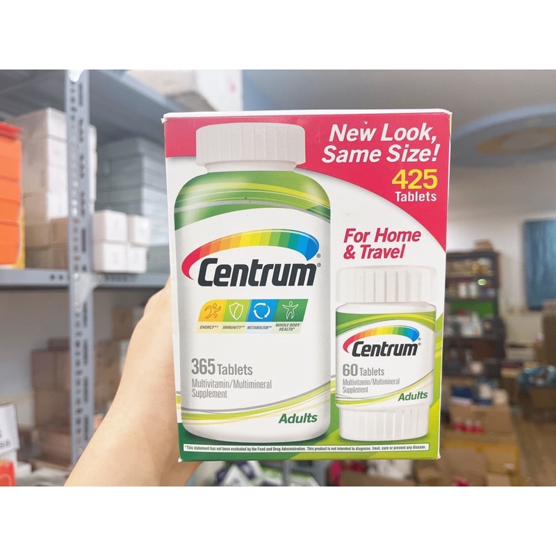 Viên uống bổ sung Vitamin cho người dưới 50 Centrum Adults Under 50 365 viên