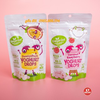 Sữa chua khô Kiwigarden vị hoa quả rất dễ tan trong miệng vừa bổ xung lợi khuẩn tốt cho hệ tiêu hóa, bổ xung vitamin