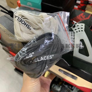 Giày Air Jordan 4 x Off-White "Bred" (Best Quality)