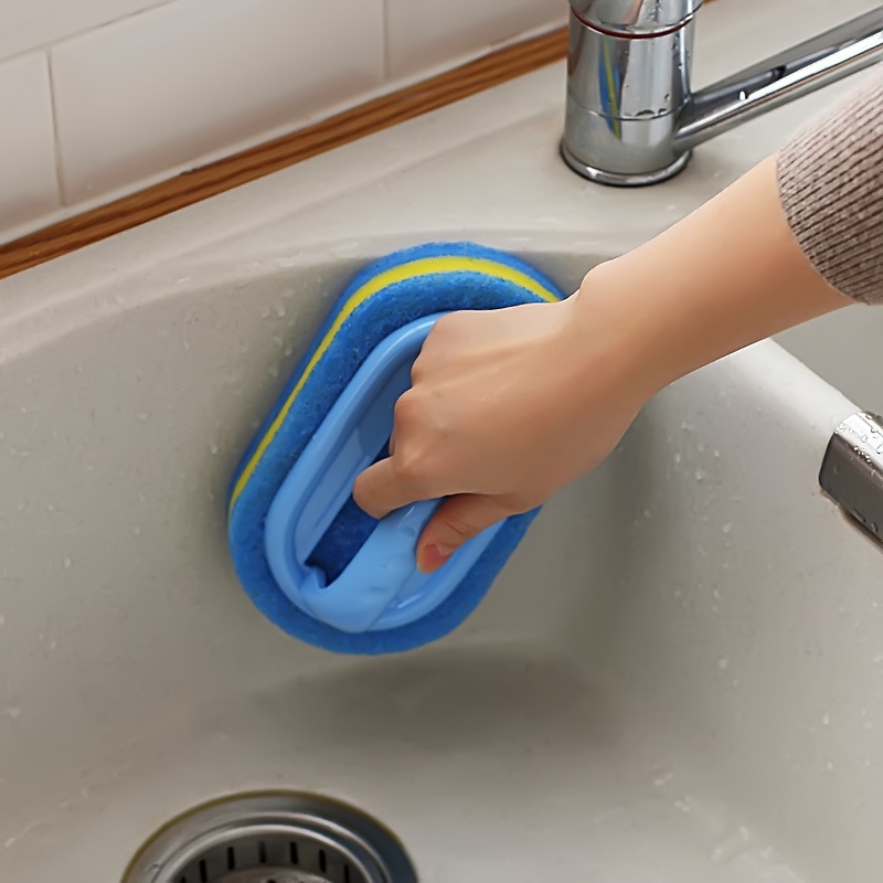 Bàn Chải Vệ Sinh Nhà Tắm/Nhà Bếp/Cửa Kính Có Tay Cầm Tiện Dụng