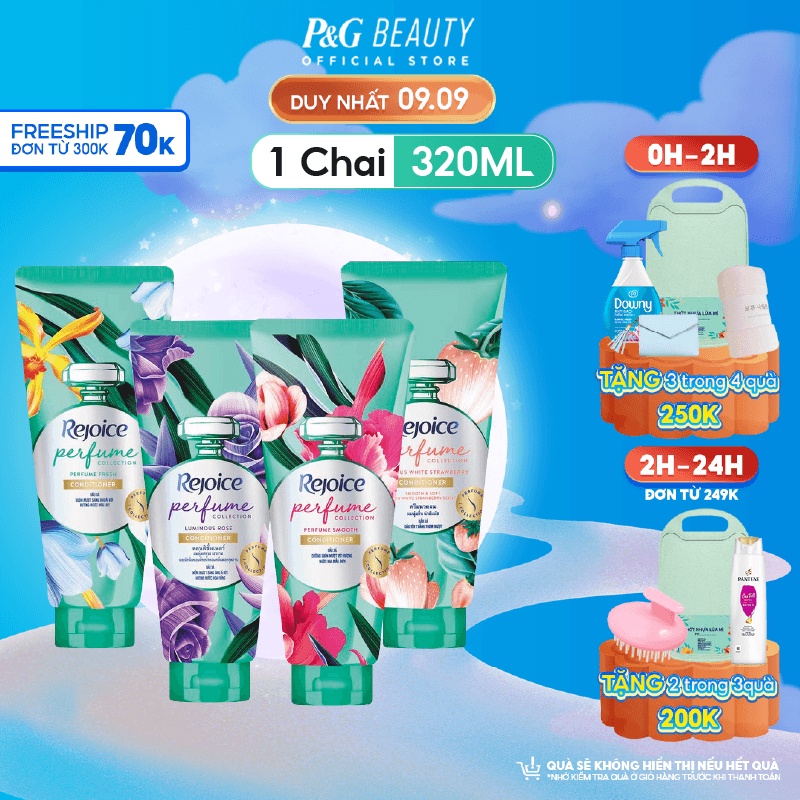 Dầu xả Rejoice nước hoa 320ml