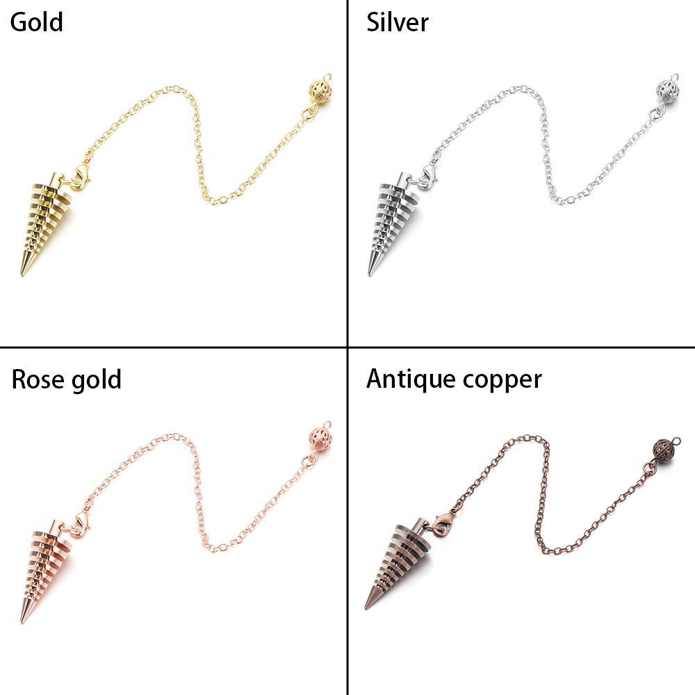 Mặt Dây Chuyền Hình Con Lắc Reiki Độc Đáo Thời Trang|Chim Bồ Câu Bằng Đồng Phong Cách Cổ Điển