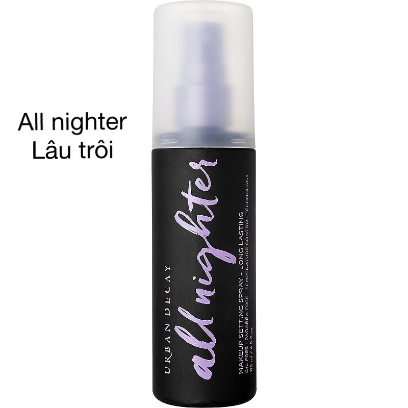 Urban Decay - Xịt Giữ Makeup Kềm Dầu All Nighter Long Lasting Makeup Setting Spray