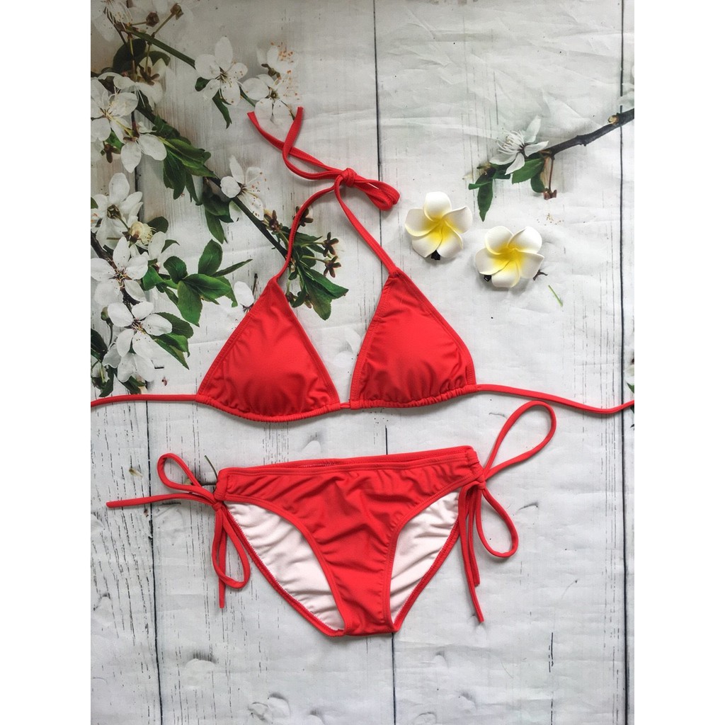 Bikini tam giác đen sexy (8 màu) | BigBuy360 - bigbuy360.vn