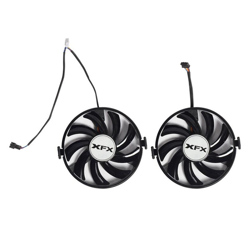 Set 2 Quạt Tản Nhiệt Chuyên Dụng Fdc10H12S9-C Dành Cho Radon Xfx R9 380 370 370x 380x