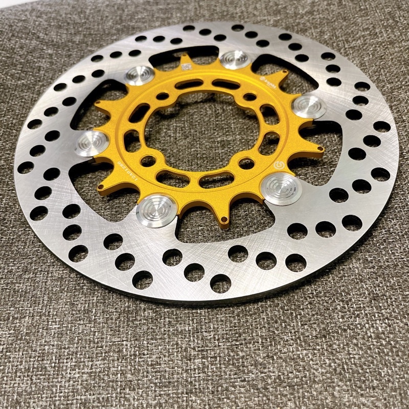 NEW 100% - Đĩa Thắng Trước 4 lỗ size 220mm gắn Trước Thông Dụng cho Tất Cả các dòng xe đi Mâm 4 lỗ, lên xe Cực Chất