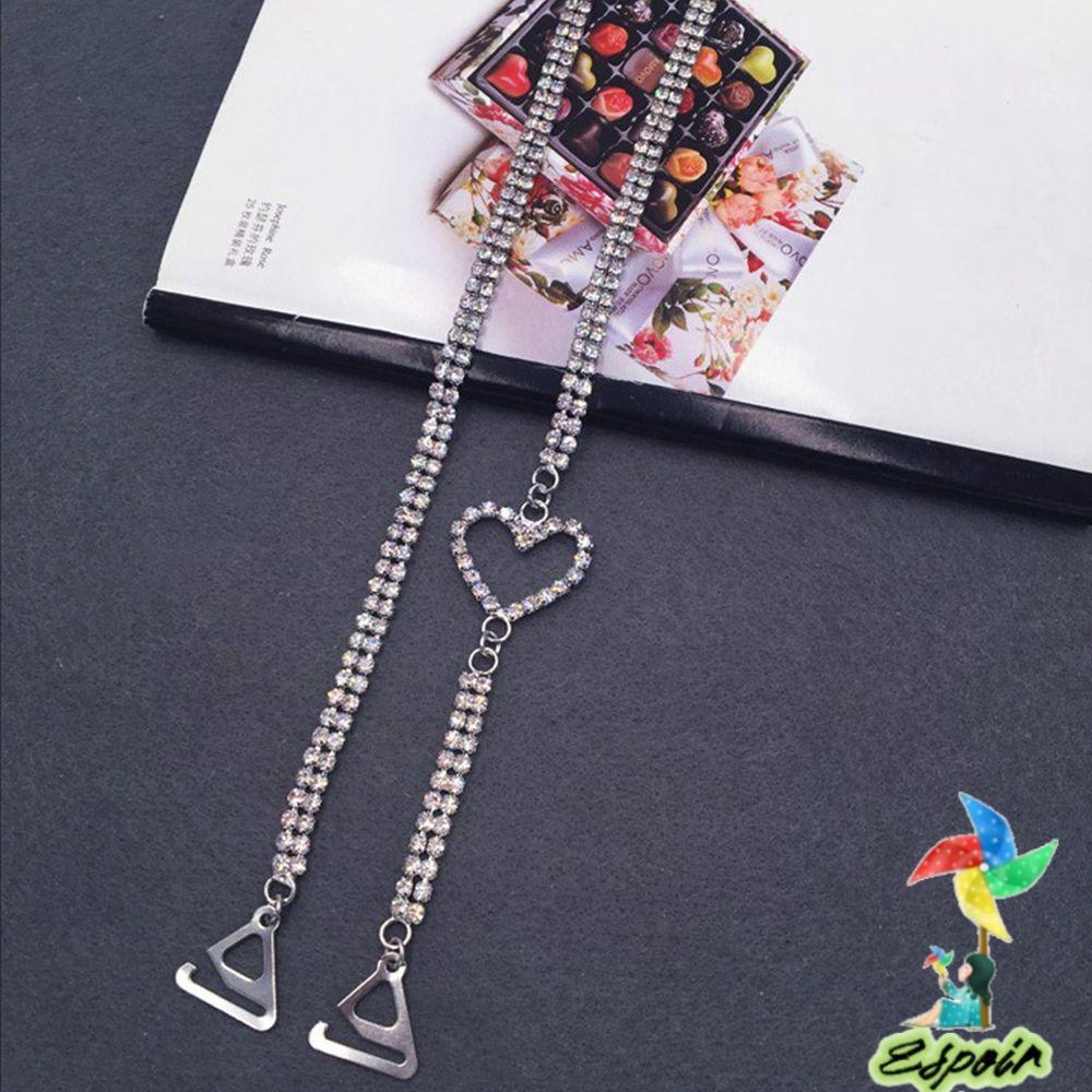 Dây Áo Ngực Chống Trượt Đính Đá Zircon Quyến Rũ Hợp Thời Trang