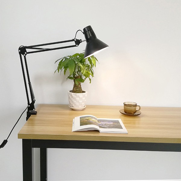 Đèn kẹp bàn MONSKY choá cổ điển dày dặn PX02 - Tặng kèm bóng LED