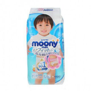 Tã quần moony xl38 +6 bé trai,bé gái