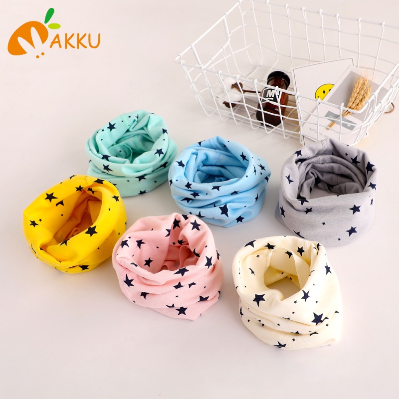 Yếm dãi trẻ em kiêm khăn choàng cổ dễ thương thời trang ấm áp mùa thu đông cho bé mới biết đi