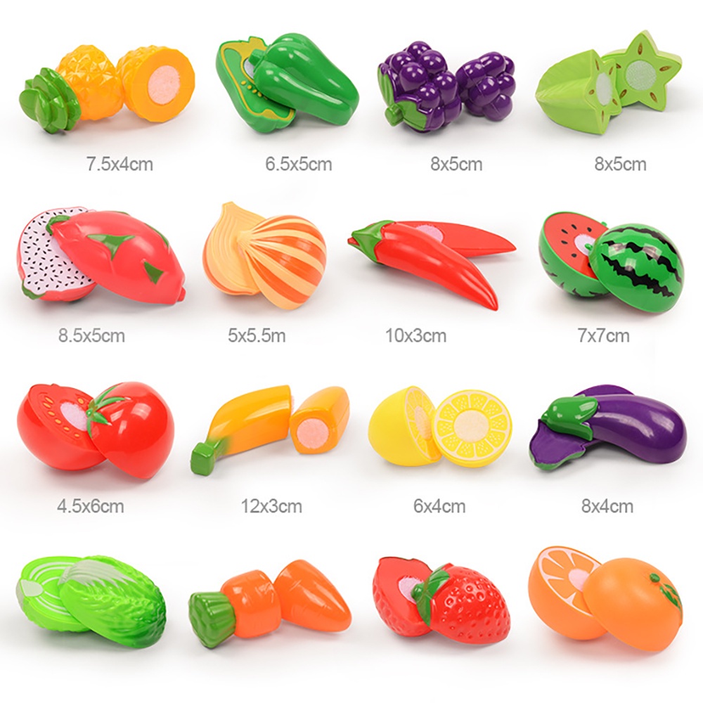 Mới Bộ Đồ Chơi Cắt Trái Cây Thú Vị Cho Bé