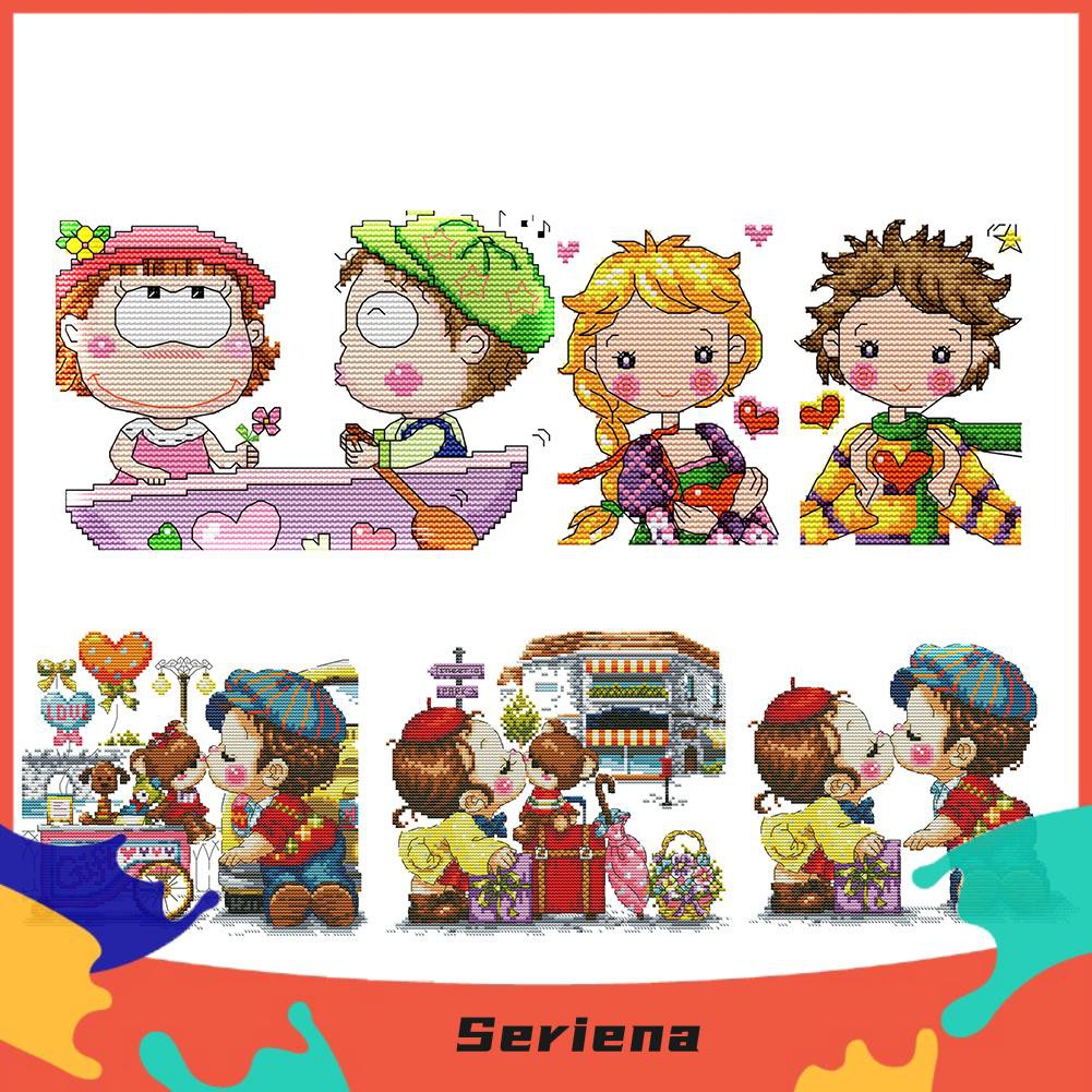 Bộ Dụng Cụ Thêu Tranh 14ct Hình Hoạt Hình Dễ Thương | BigBuy360 - bigbuy360.vn