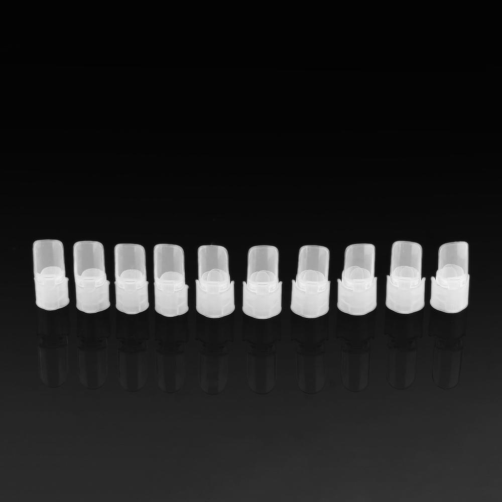 Set 10 Vỏ Bọc Bảo Vệ Móng Tay Trong Suốt Thời Trang