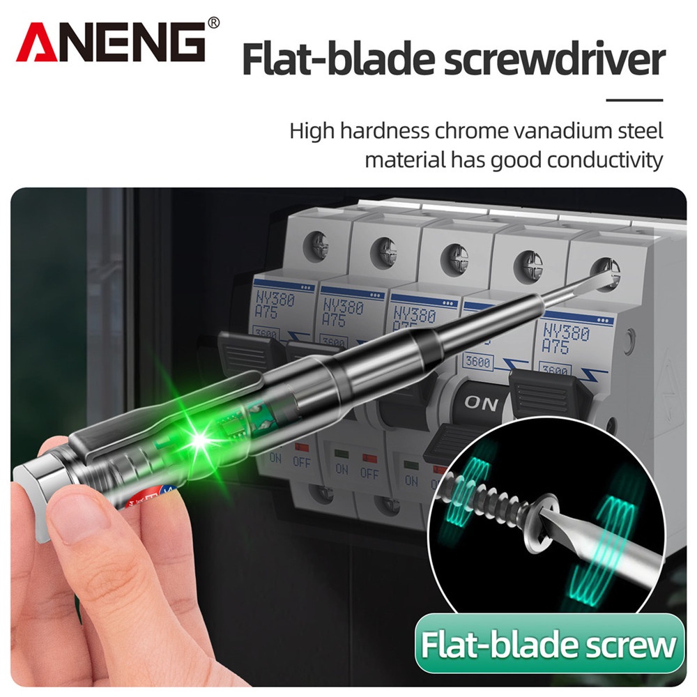 ANENG Tua Vít Điện b14 24-250v Cảm Biến Ánh Sáng Và Nhạc Khác