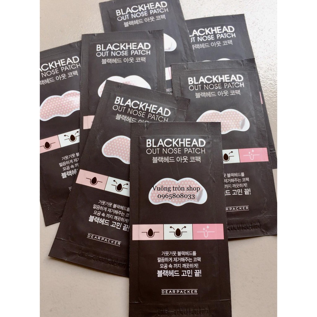Miếng dán lột mụn mũi BLACKHEAD