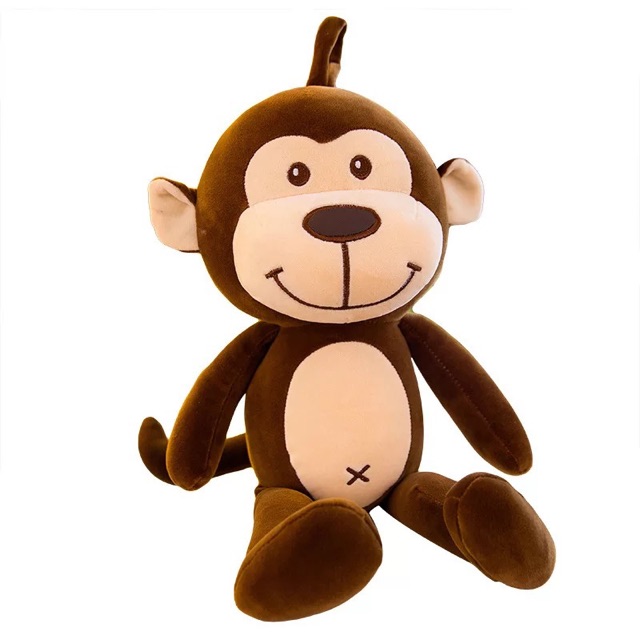 [RẺ VÔ ĐỊCH] THÚ BÔNG KHỈ NÂU CHẤT BÔNG MỀM MINISO