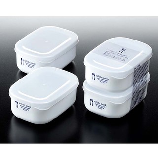 Set 2 hộp nhựa đựng thực phảm White pack 280ml