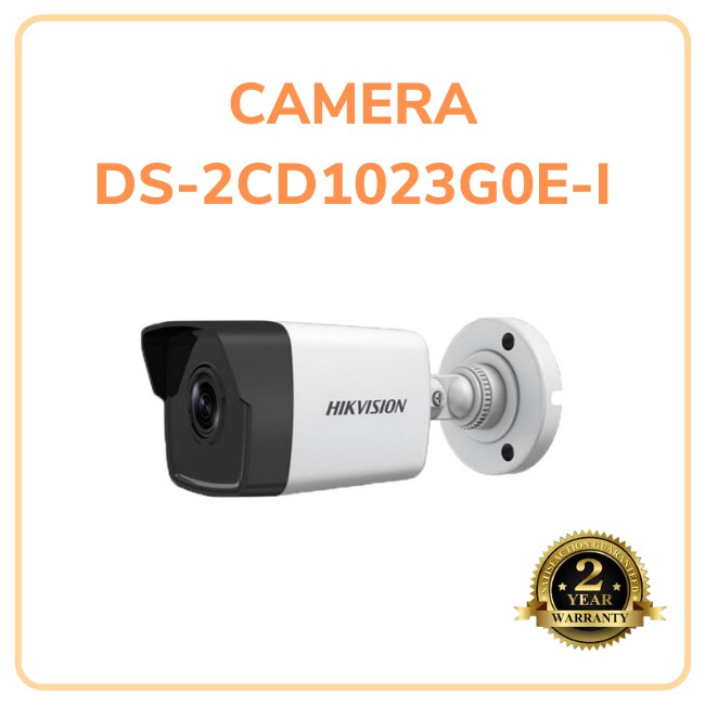 Camera IP hồng ngoại 2.0 Megapixel HIKVISION DS-2CD1023G0E-I