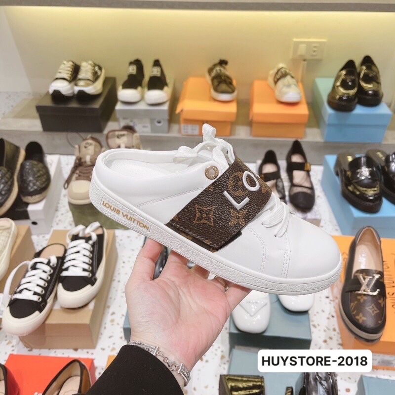 Giày Sục Thể Thao Nữ Quai Dán Theu Chu 35-39