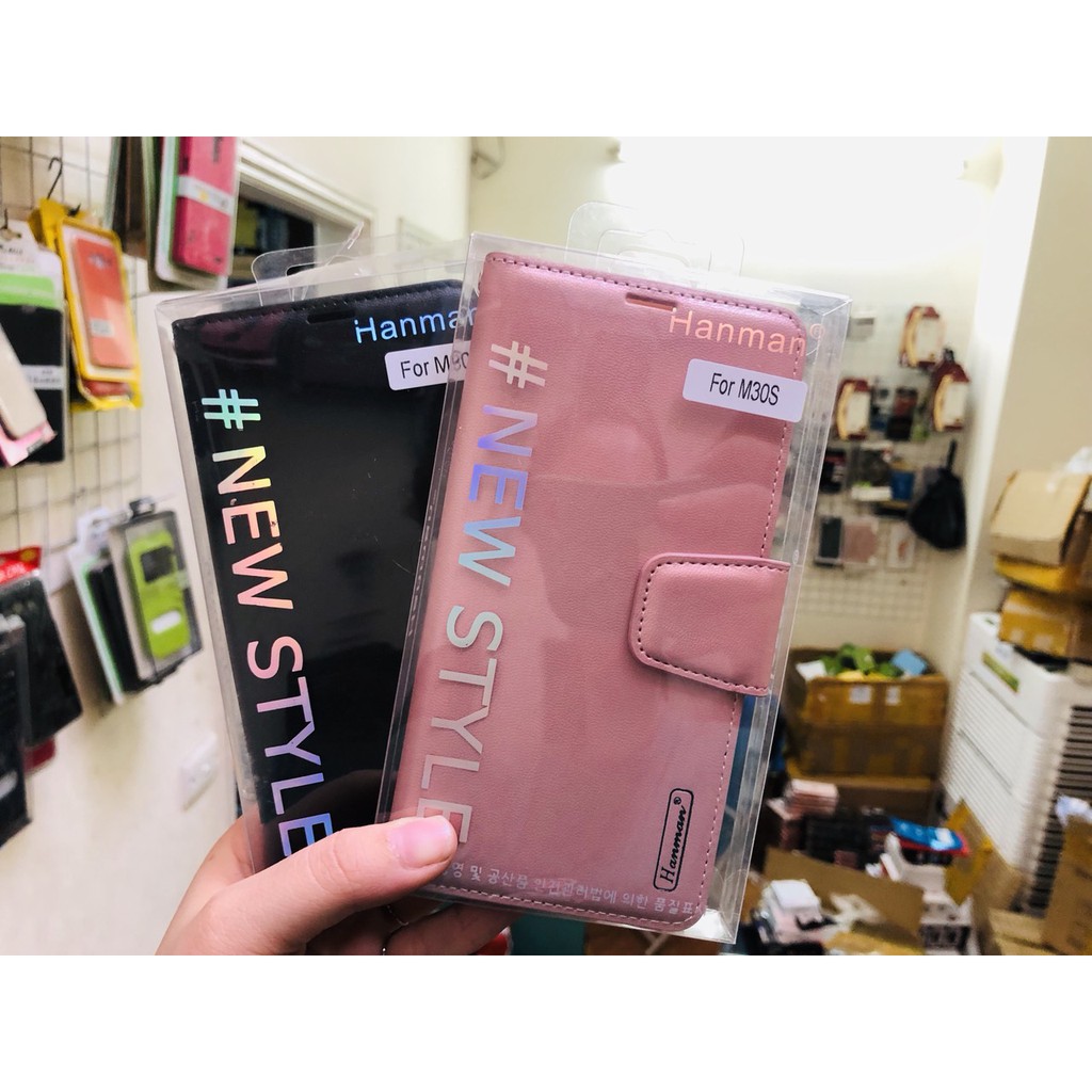 [ Samsung M30S/ M21/ M31 ] Bao da Hanman chất đẹp cho Samsung M30S/ M21/ M31
