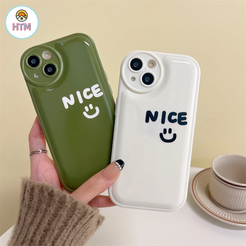 Ốp Điện Thoại TPU Silicon Mềm Hình Mặt Cười Cho iPhone 14 13 12 Pro Max 11 14 Pro XS Max X XR 7 8 Plus