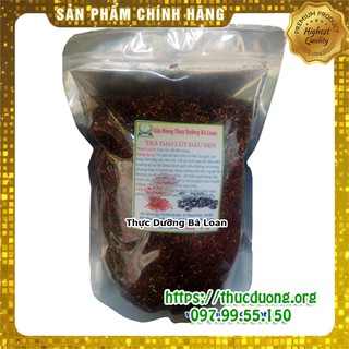 [FREE SHIP] Trà đậu đen xanh lòng 1kg rang tay thủ công Thực Dưỡng Bà Loan