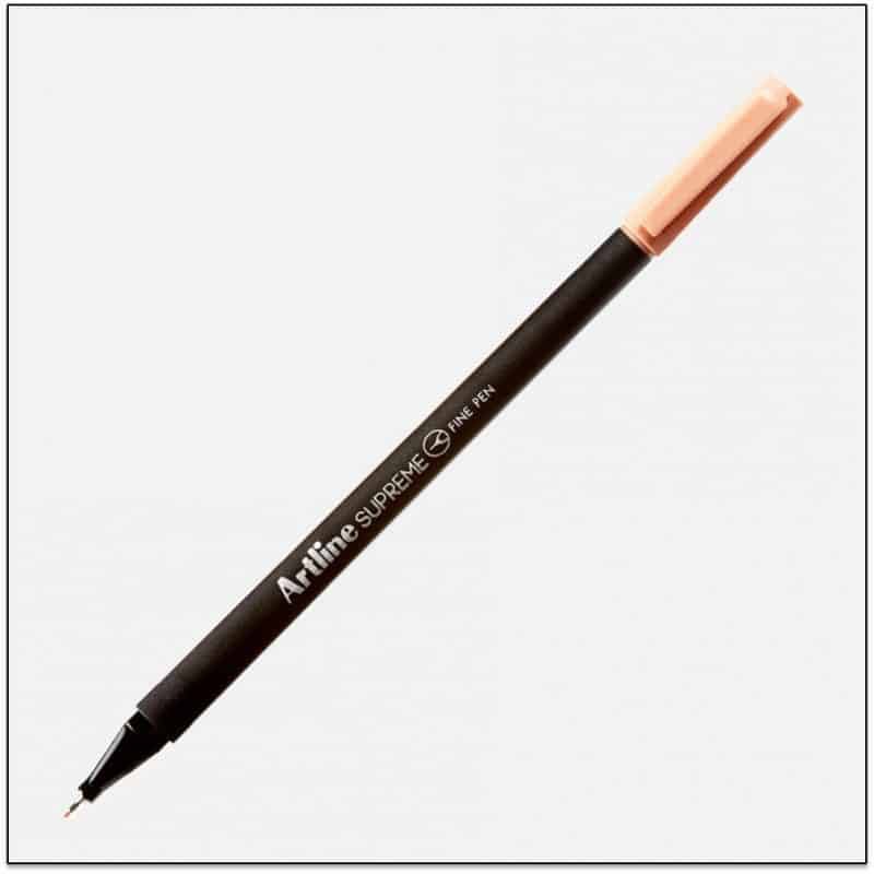 Bút kim màu Artline Supreme EPFS-200 - 0.4mm - Màu hồng đào (Apricot)