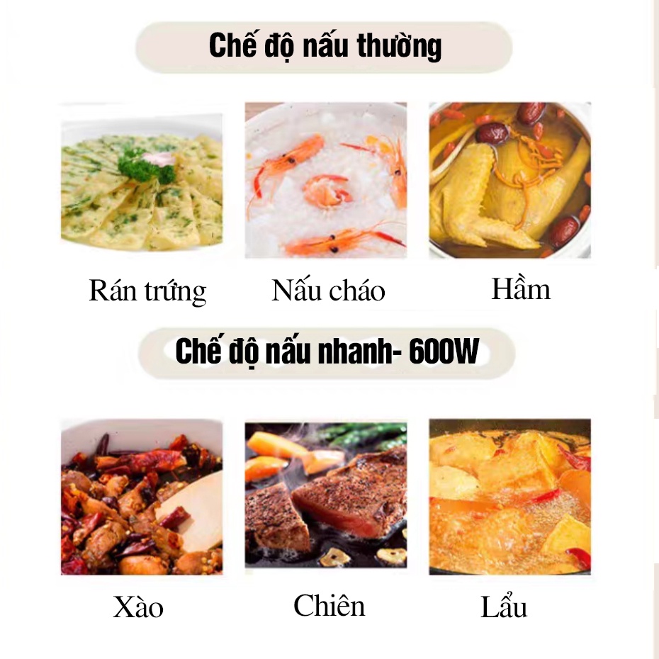 NỒI NẤU LẨU MINI - NỒI NẤU MÌ ĐA NĂNG CAO CẤP CHỐNG DÍNH CỰC TỐT DUNG TÍCH 1,5L