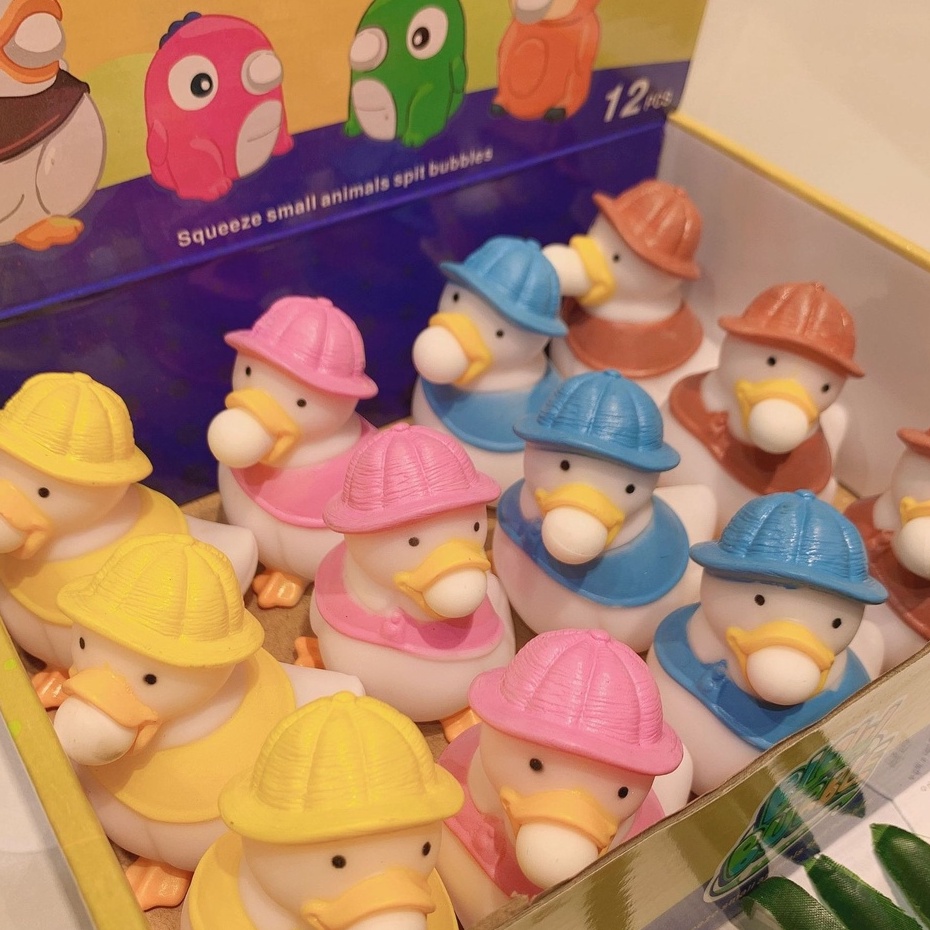 Đồ chơi Squishy Thú bóp thổi rakẹo cao su khệnh khạng nhiều mẫu mềm mịn dễ thương chân thực giảm stress co dãn đàn