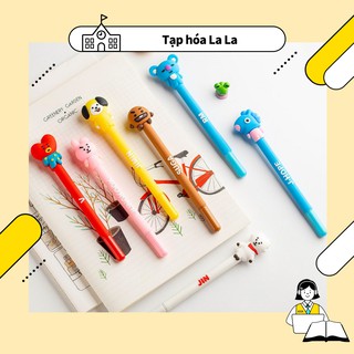 Bút hoạt hình idol Kpop BTS nhiều mẫu