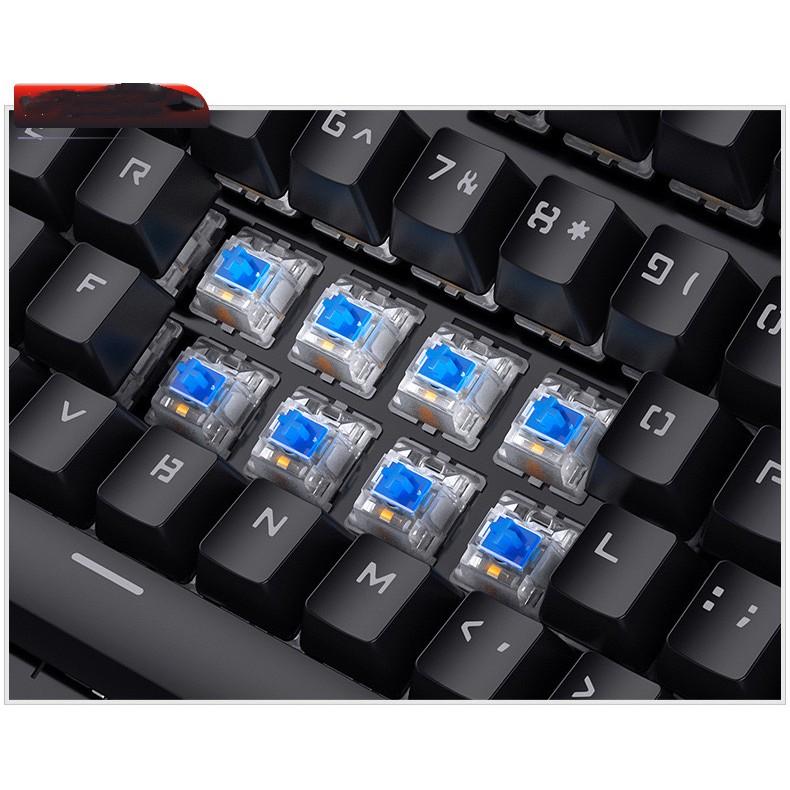 Bàn Phím Cơ Máy Tính Chơi Game H650 Có 10 Chế Độ Led RGB Khác Nhau Chiến Mọi Tựa Game Trên PC Như Pubg, LOL