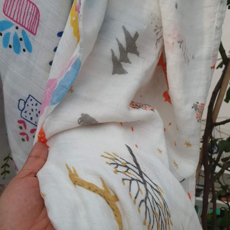 [GIÁ HỦY DIỆT] ❤️Hộp 2 khăn Aden sợi tre cao cấpsiêu mềm mịn❤️1.1m*1.1m