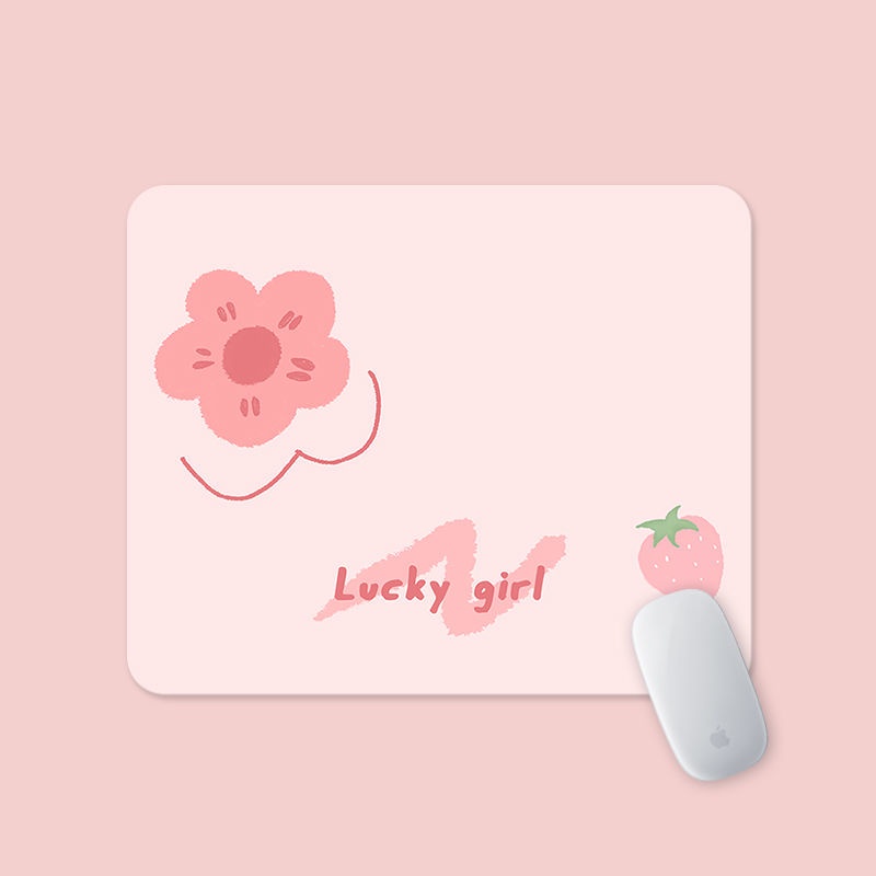 Đệm Lót Chuột Mềm Mại Hình Vuông Thiết Kế Đơn Giản Dành Cho Nữ