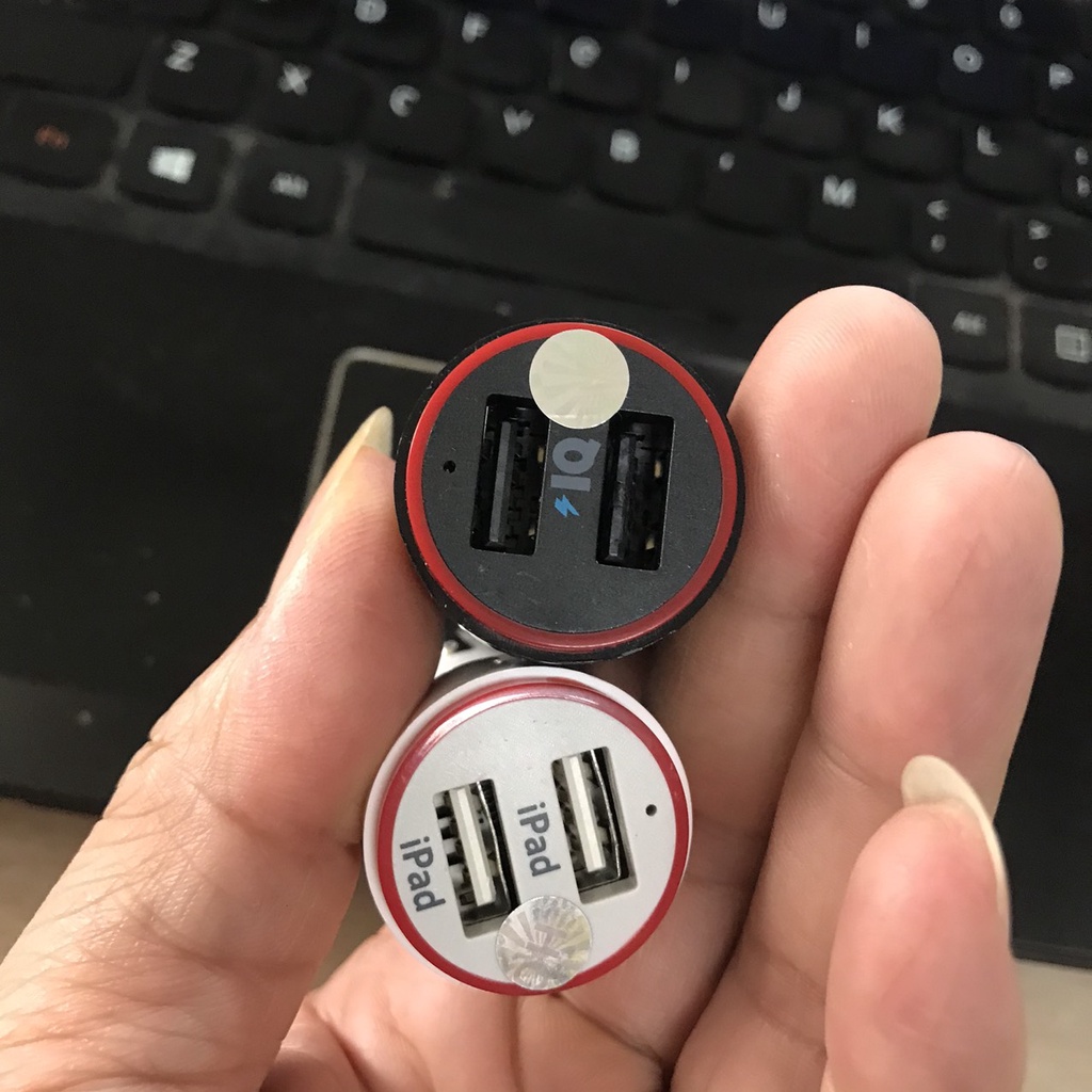 Tẩu Sạc trên ô tô xe hơi Anker PowerDrive Speed 2 39W - A2228/Anker 2 cổng PowerDrive 2, 24w] - A2310