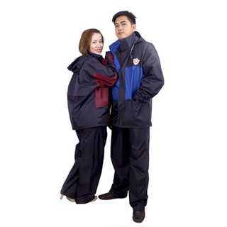 Áo mưa bộ 2 lớp cao cấp giữ ấm chống thấm Rạng Đông