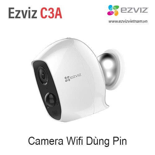 {Giá Hủy Diệt} Camera wifi không dây dùng pin 2MP EZVIZ CS-C3A-A0-1C2WPMFBR - hàng chính hãng .