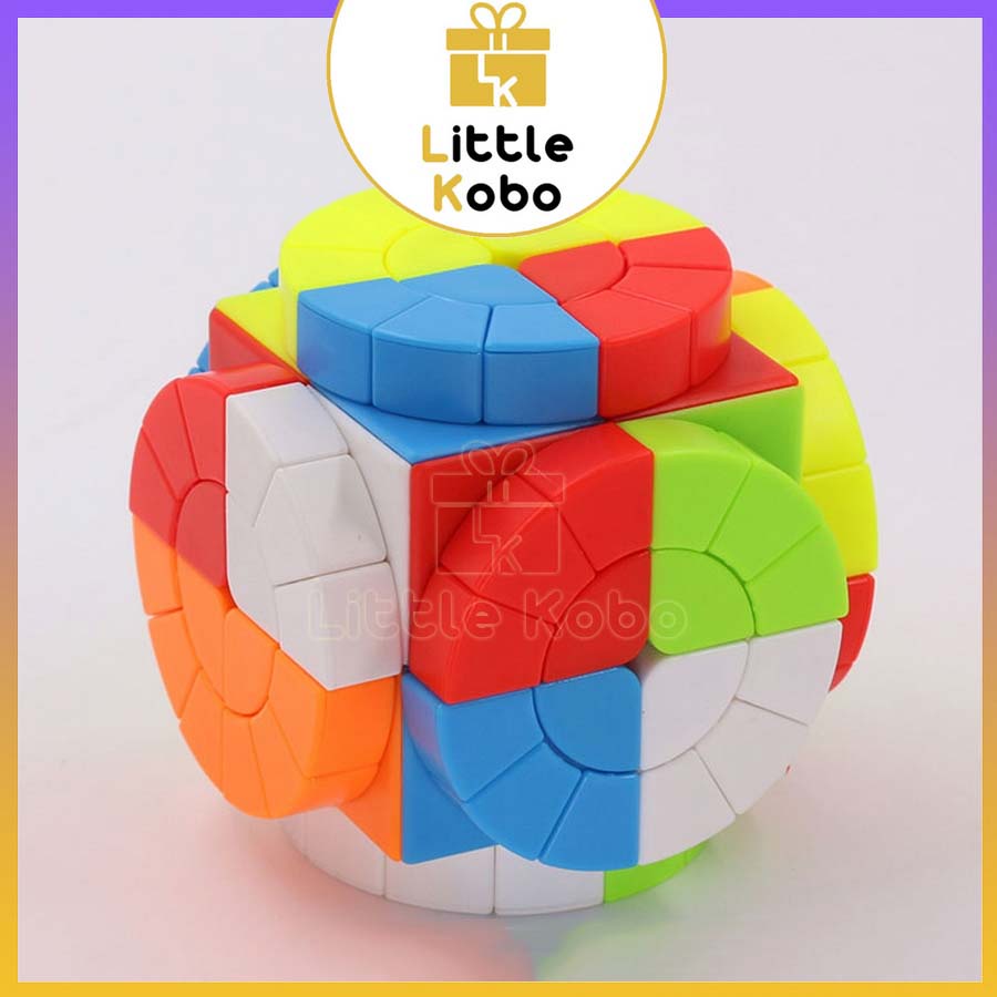 Rubik Time Machine Stickerless Rubic Biến Thể Cỗ Máy Thời Gian Đồ Chơi Trí Tuệ Trẻ Em Phát Triển Tư Duy - Little Kobo