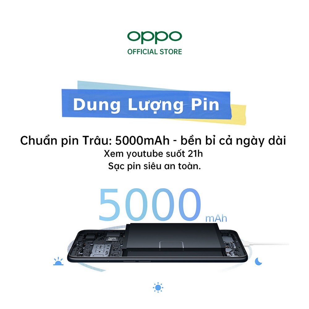 Điện thoại OPPO A16 3GB/32GB - Hàng chính hãng