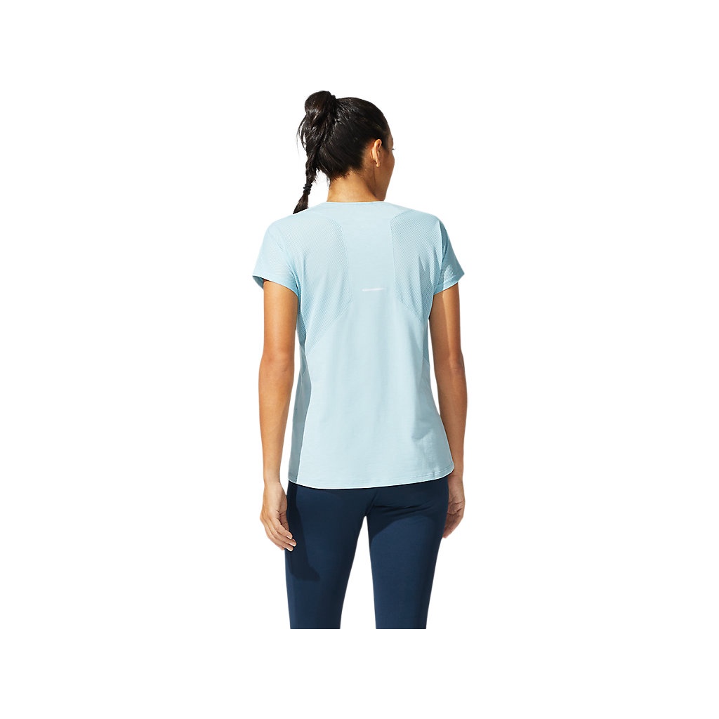 Asics áo thể thao nữ V-NECK SS TOP 2012A981.403