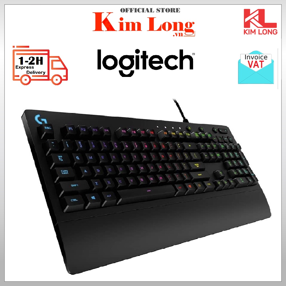 Bàn phím Logitech G213 Gaming Prodigy RGB - Bảo hành chính hãng
