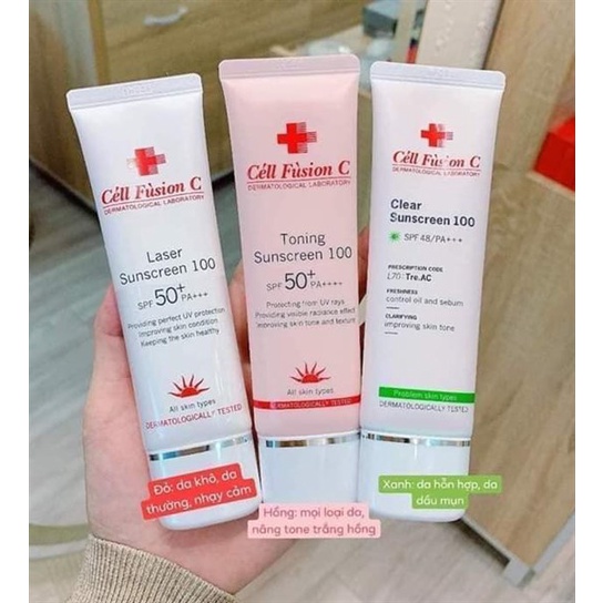 Kem chống nắng Cell Fusion C Suncreen All Skin