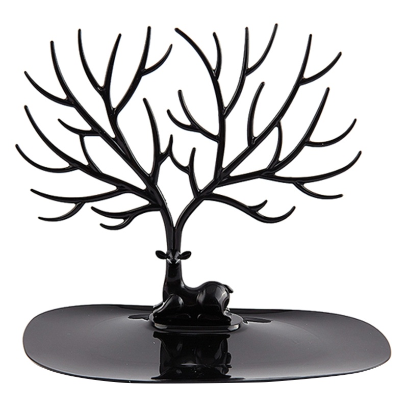 Ốp Bọc Trang Sức Hình Hươu Trắng Đen Hồng