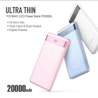 Pin sạc dự phòng Yoobao P20000mAh có đèn Led
