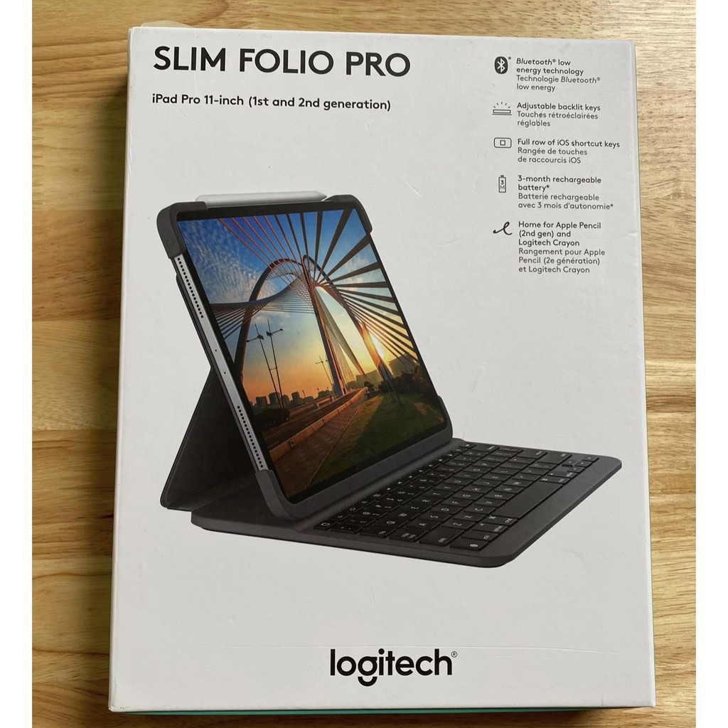 Bàn phím logitech slim cho iPad Pro 11 inch, iPad air 4 10.9 inch