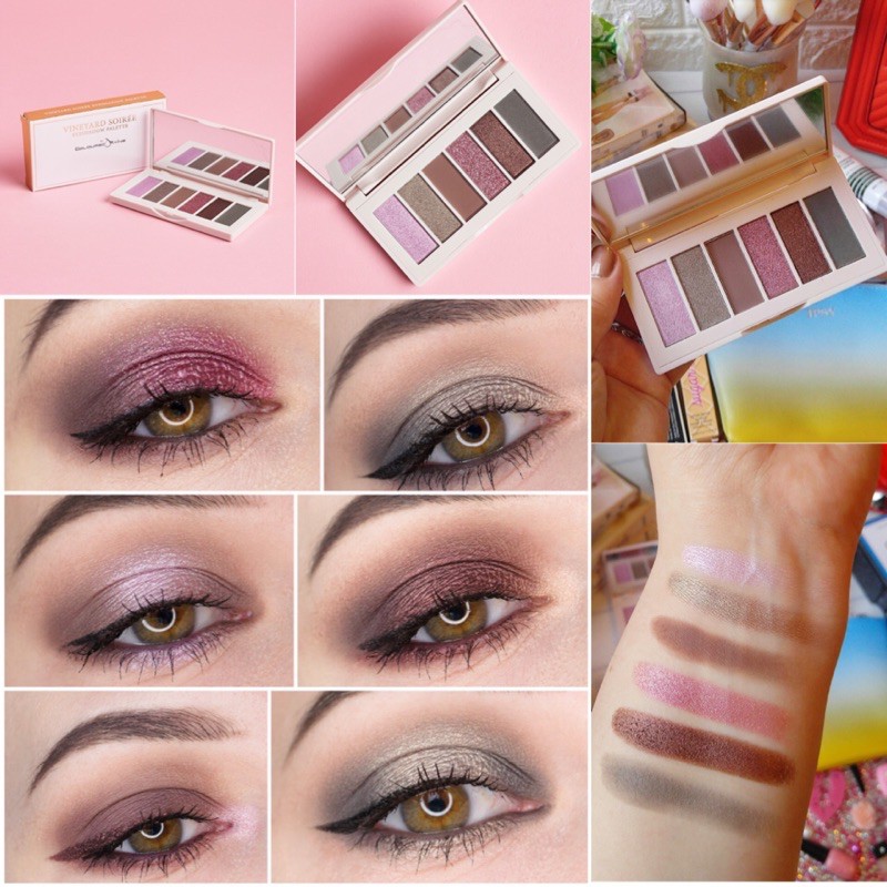 Bản phấn mắt Coloured Raine Vineyard Soirée Palette