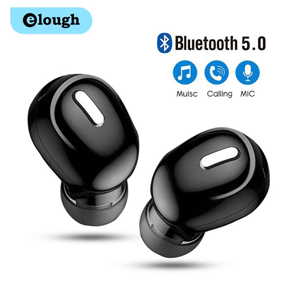 Tai nghe nhét tai Elough X9 kết nối bluetooth 5.0 âm thanh stereo sống động