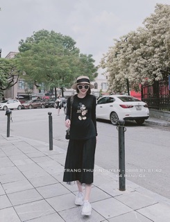 Áo thun len tay dài mickey