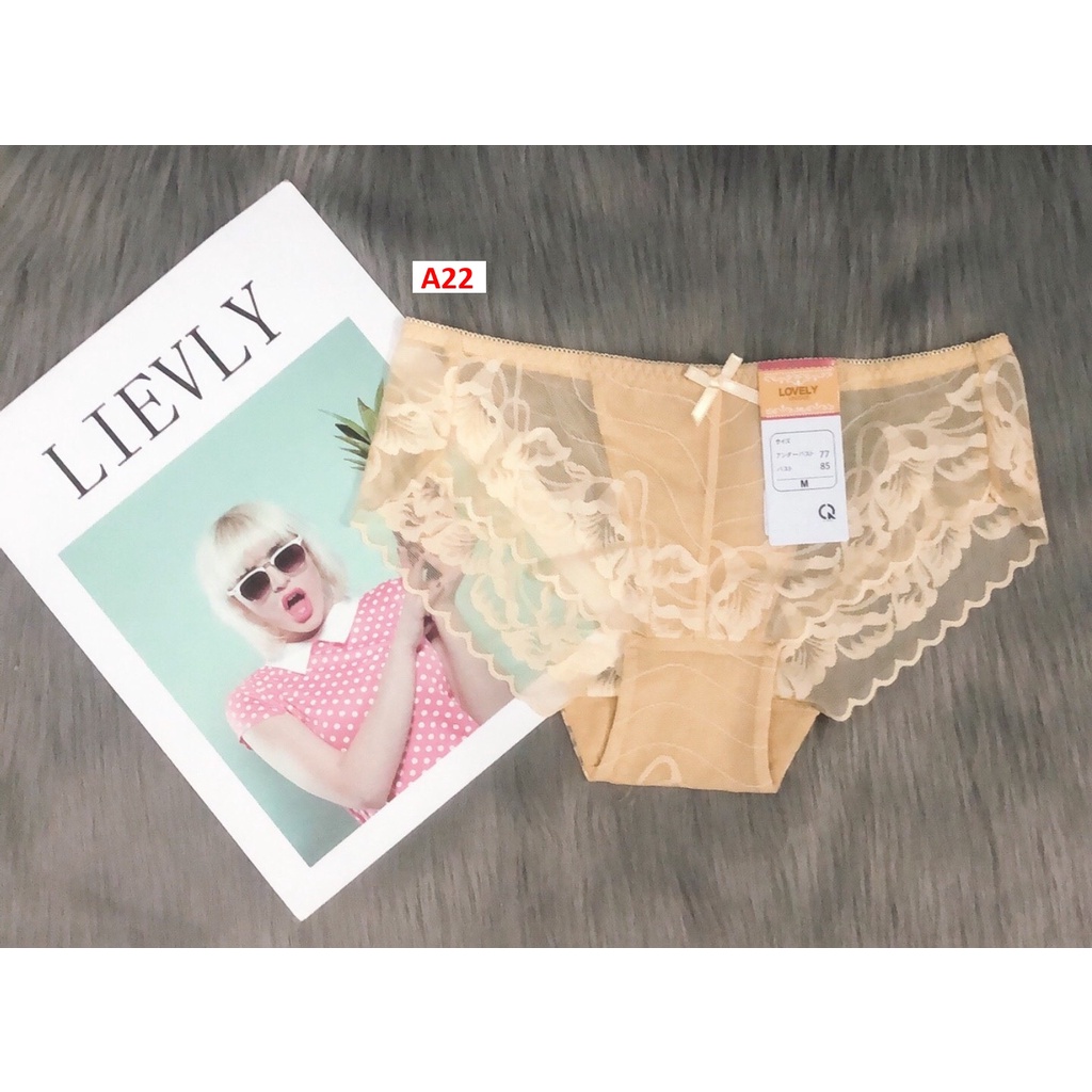 Quần lovely toàn ren - Mềm mịn sang - A22 - ❤️❤️❤️- Ruby Abs Shop - Nội y nam nữ