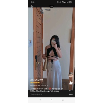 Áo yếm buộc dây, áo quàng cổ Bigsize Hằng Sumi-Hsumi